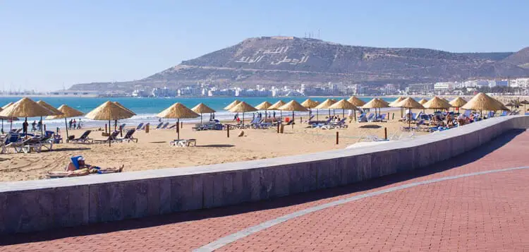 Agadir Beach, Morocco