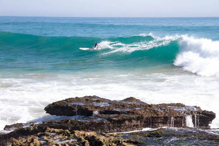 Surfing in Taghazout, Morocco