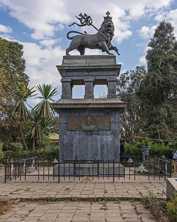The Statue of the Lion of Judah, Addis Ababa