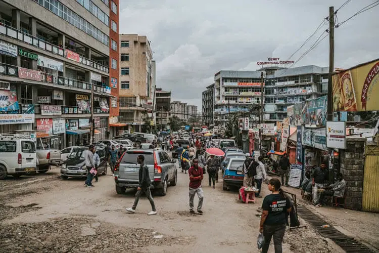 The Back Streets of Addis Ababa