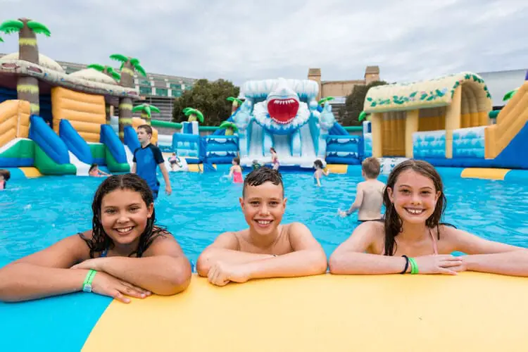 Splash Around at a Water Park