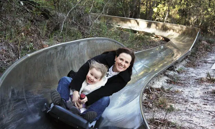 Toboggan down a Hill